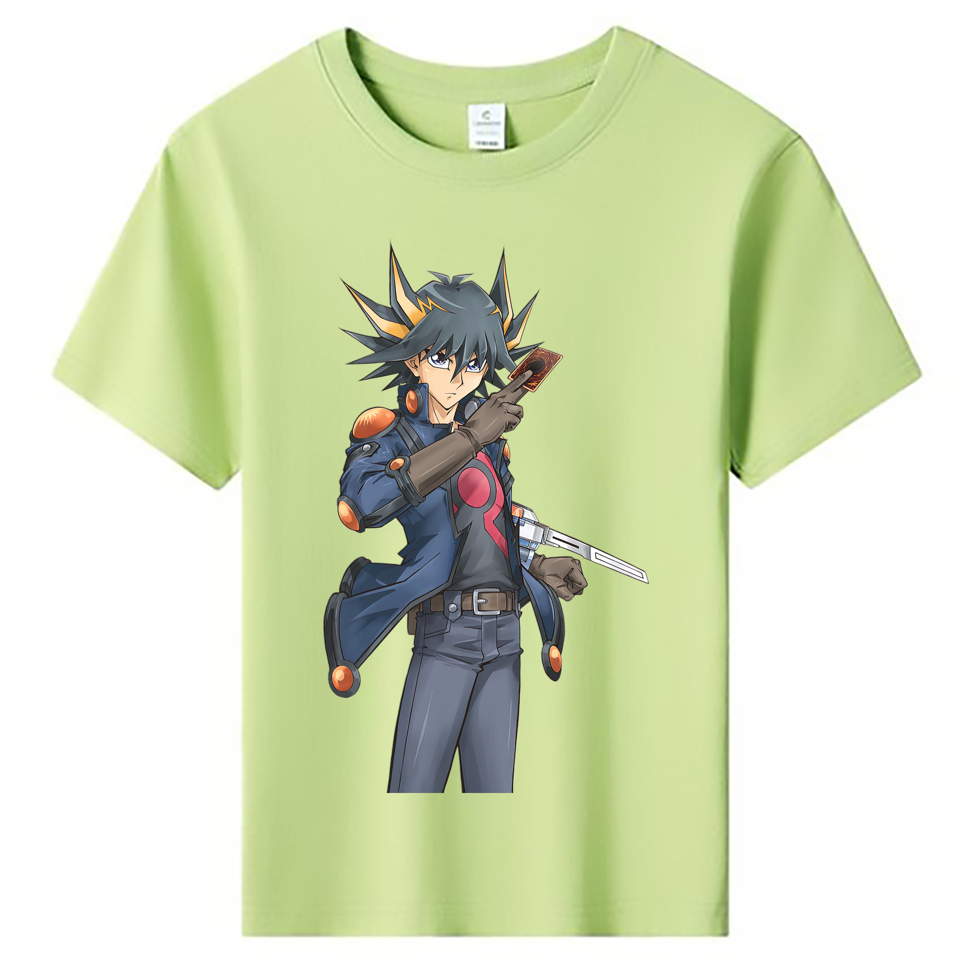 （画像用） 遊☆戯☆王 Yu-Gi-Oh! 綿100％キッズTシャツ（フロントプリント）
